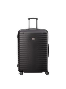 Titan Litron Frame fekete 4 kerekű csatos nagy bőrönd