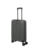 Travelite Basics Flat antracit 4 kerekű kabinbőrönd
