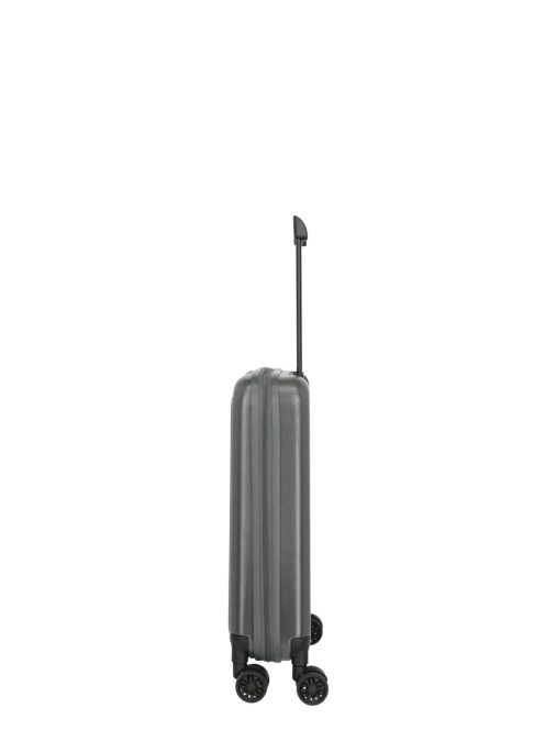 Travelite Basics Flat antracit 4 kerekű kabinbőrönd