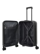 Travelite Basics Flat antracit 4 kerekű kabinbőrönd