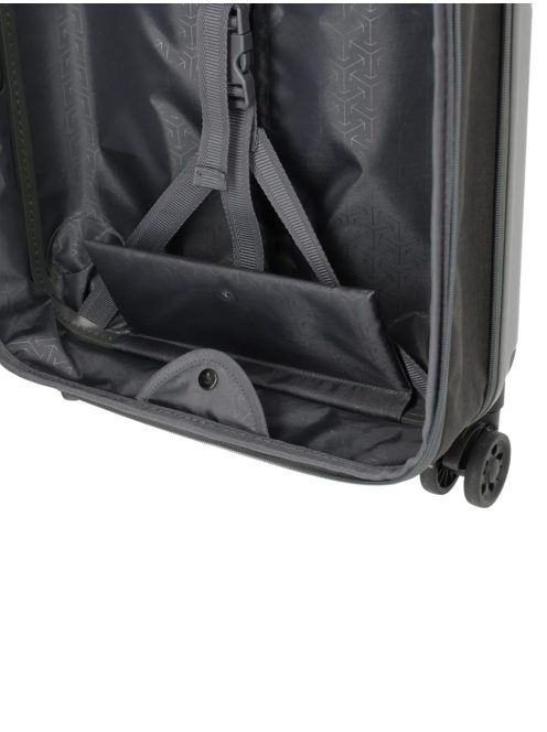 Travelite Basics Flat antracit 4 kerekű kabinbőrönd