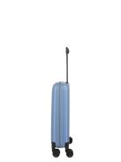 Travelite Basics Flat kék 4 kerekű kabinbőrönd