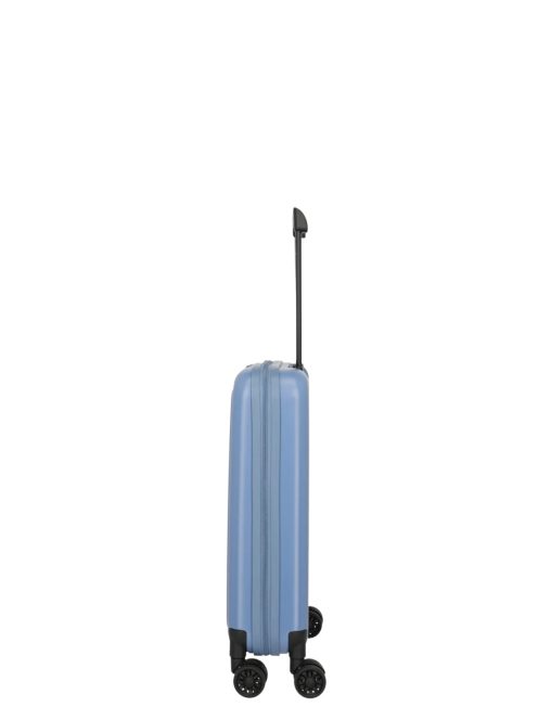 Travelite Basics Flat kék 4 kerekű kabinbőrönd
