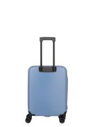 Travelite Basics Flat kék 4 kerekű kabinbőrönd