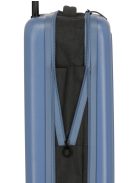 Travelite Basics Flat kék 4 kerekű kabinbőrönd