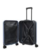 Travelite Basics Flat kék 4 kerekű kabinbőrönd