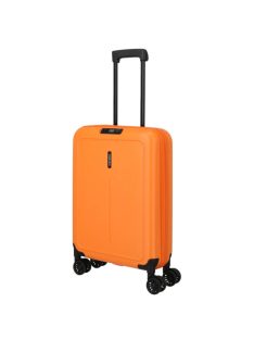 Travelite Basics Flat narancssárga 4 kerekű kabinbőrönd
