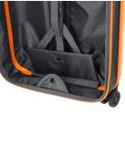 Travelite Basics Flat narancssárga 4 kerekű kabinbőrönd