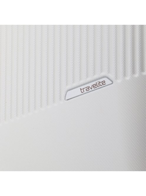 Travelite Bali fehér-barna 4 kerekű nagy bőrönd