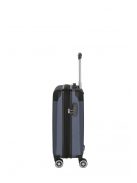 TRAVELITE City S kék 4 kerekű bővíthető kabinbőrönd