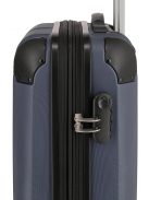 TRAVELITE City S kék 4 kerekű bővíthető kabinbőrönd