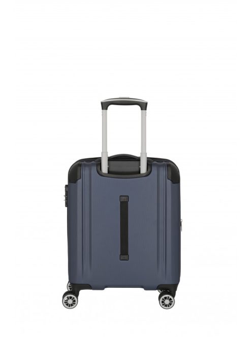 TRAVELITE City S kék 4 kerekű bővíthető kabinbőrönd