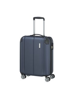 Travelite City kabinbőrönd kék 4 kerekű