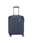 Travelite City kabinbőrönd kék 4 kerekű