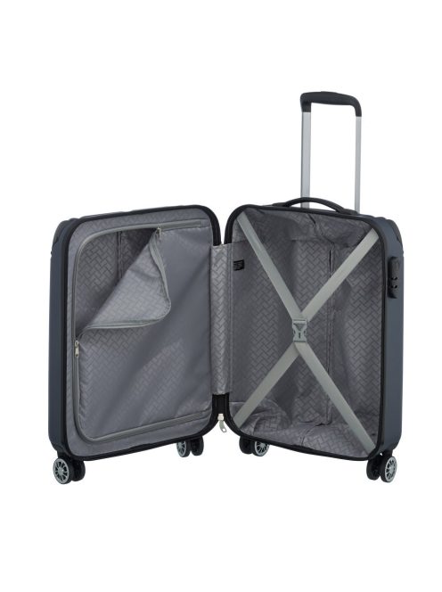 Travelite City kabinbőrönd kék 4 kerekű