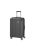 Travelite City közepes bőrönd antracit 4 kerekű bővíthető