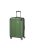 Travelite City közepes bőrönd zöld 4 kerekű bővíthető