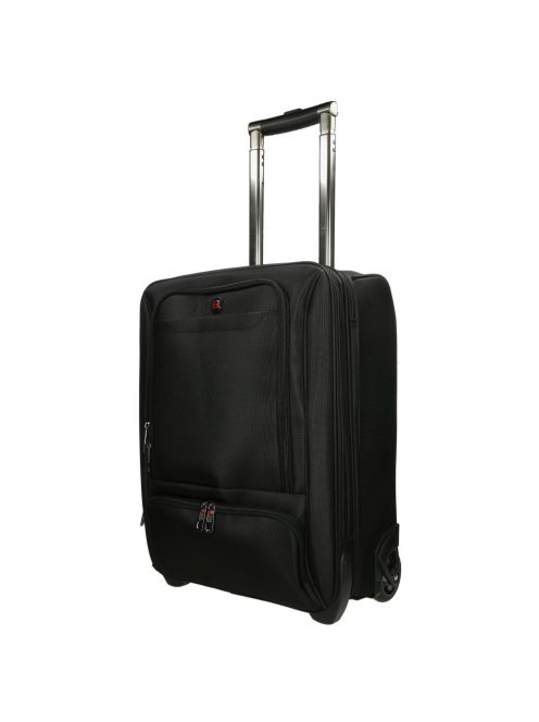 Enrico Benett Cornell fekete 2 kerekű kabinbőrönd