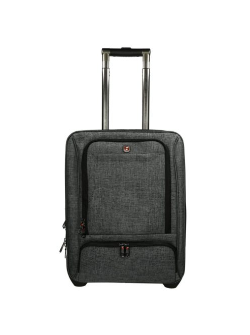 Enrico Benett Cornell antracit 2 kerekű kabinbőrönd