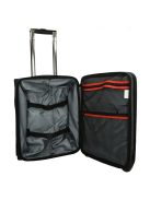 Enrico Benett Cornell antracit 2 kerekű kabinbőrönd