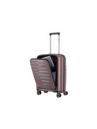 Travelite Air Base lila 4 kerekű első zsebes kabinbőrönd