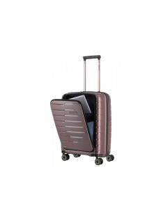 Travelite Air Base lila 4 kerekű első zsebes kabinbőrönd