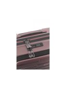 Travelite Air Base lila 4 kerekű első zsebes kabinbőrönd