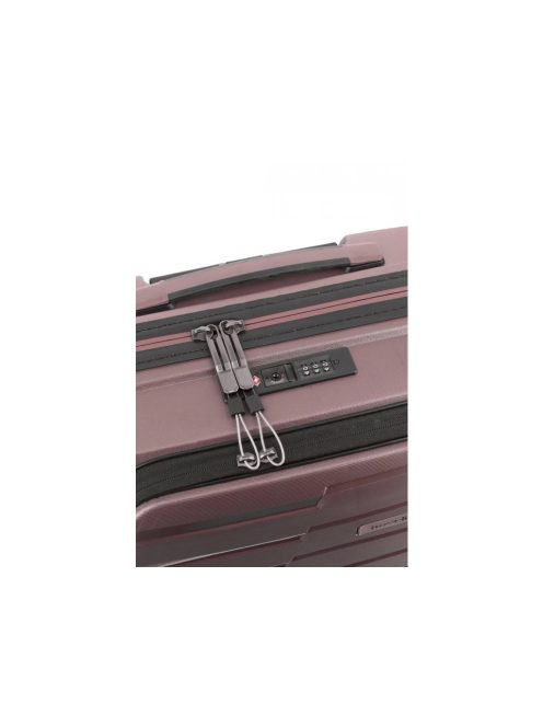 Travelite Air Base lila 4 kerekű első zsebes kabinbőrönd