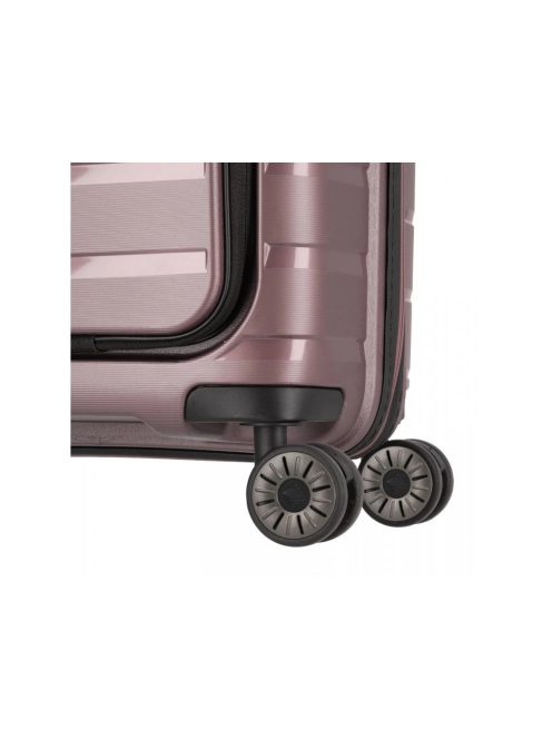 Travelite Air Base lila 4 kerekű első zsebes kabinbőrönd