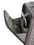 Travelite Air Base barna 4 kerekű első zsebes kabinbőrönd