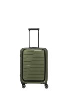 Travelite Air Base zöld 4 kerekű első zsebes kabinbőrönd