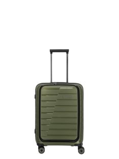   Travelite Air Base zöld 4 kerekű első zsebes kabinbőrönd