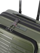 Travelite Air Base zöld 4 kerekű első zsebes kabinbőrönd