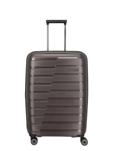   Travelite Air Base barna 4 kerekű bővíthető közepes bőrönd