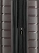 Travelite Air Base barna 4 kerekű bővíthető közepes bőrönd