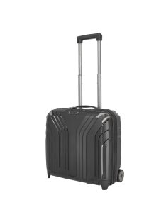 Travelite Elvaa fekete 4 kerekű üzleti kabinbőrönd