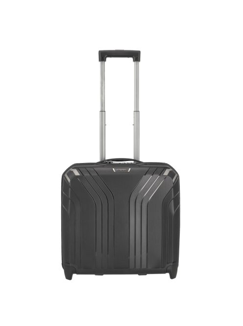 Travelite Elvaa fekete 4 kerekű üzleti kabinbőrönd