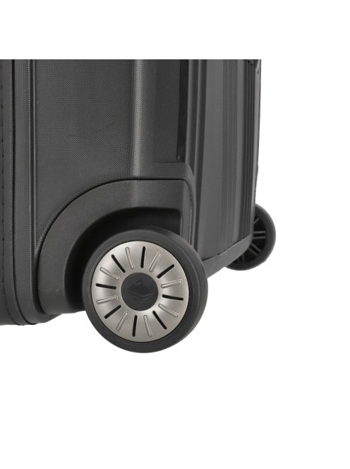 Travelite Elvaa fekete 4 kerekű üzleti kabinbőrönd