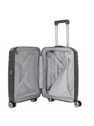 Travelite Elvaa fekete 4 kerekű kabinbőrönd