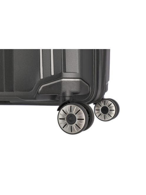 Travelite Elvaa fekete 4 kerekű kabinbőrönd