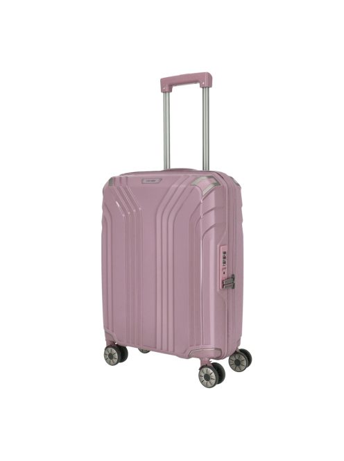 Travelite Elvaa rózsaszín 4 kerekű kabinbőrönd