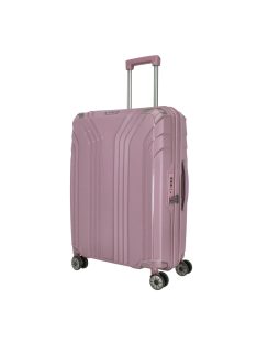   Travelite Elvaa rózsaszín 4 kerekű bővíthető közepes bőrönd