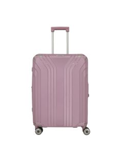   Travelite Elvaa rózsaszín 4 kerekű bővíthető közepes bőrönd
