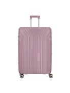 Travelite Elvaa rózsaszín 4 kerekű nagy bőrönd