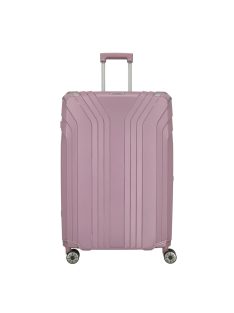 Travelite Elvaa rózsaszín 4 kerekű nagy bőrönd