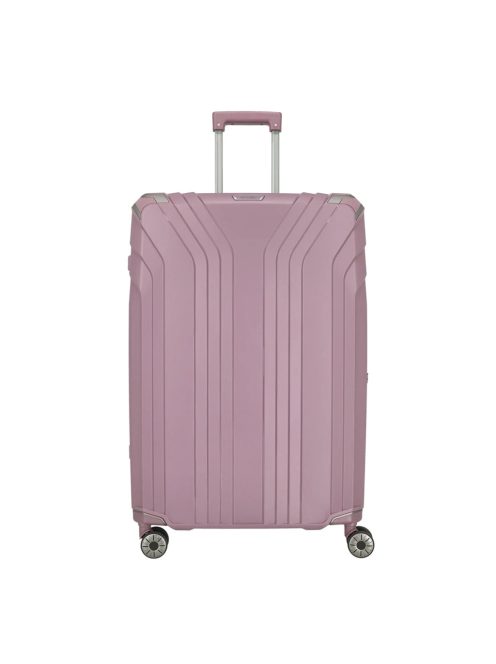 Travelite Elvaa rózsaszín 4 kerekű nagy bőrönd