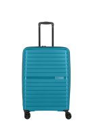 Travelite Trient petrol 4 kerekű közepes bőrönd