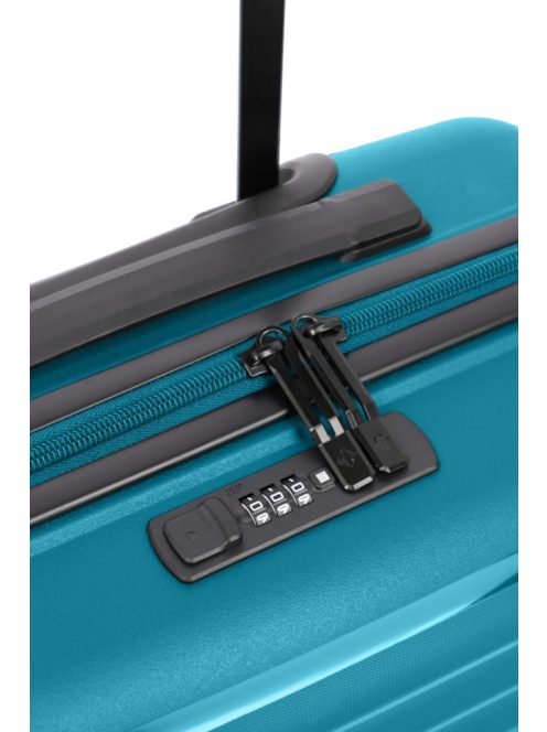 Travelite Trient petrol 4 kerekű közepes bőrönd