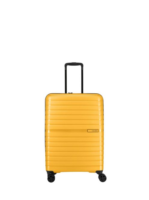 Travelite Trient sárga 4 kerekű közepes bőrönd