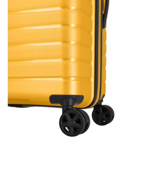 Travelite Trient sárga 4 kerekű közepes bőrönd